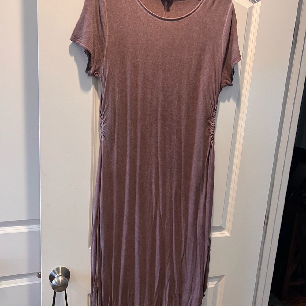 Elegant Mauve Dress